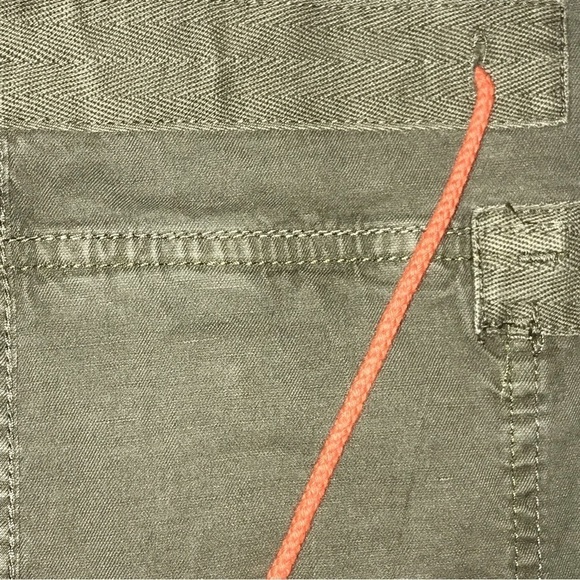 Anthropologie Jacket Military Army Green Lambswool Sweater Blanket Knit Back S - Picture 7 of 8